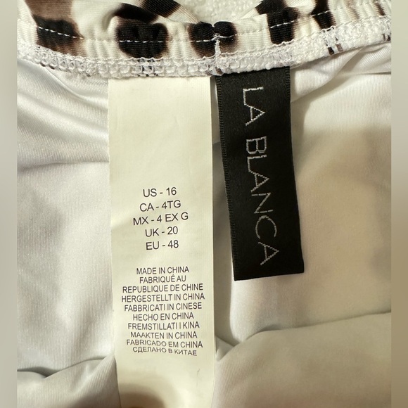 La Blanca Shirred Hipster Bikini Swim Bottoms - Picture 6 of 6